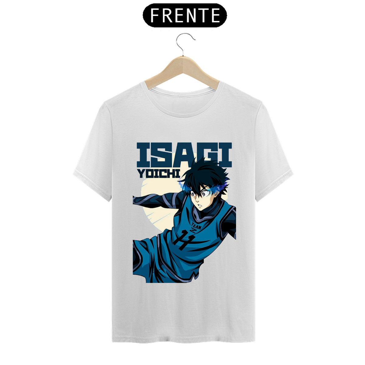 Nome do produto: Camiseta - Isagi Yoichi (Blue Lock)