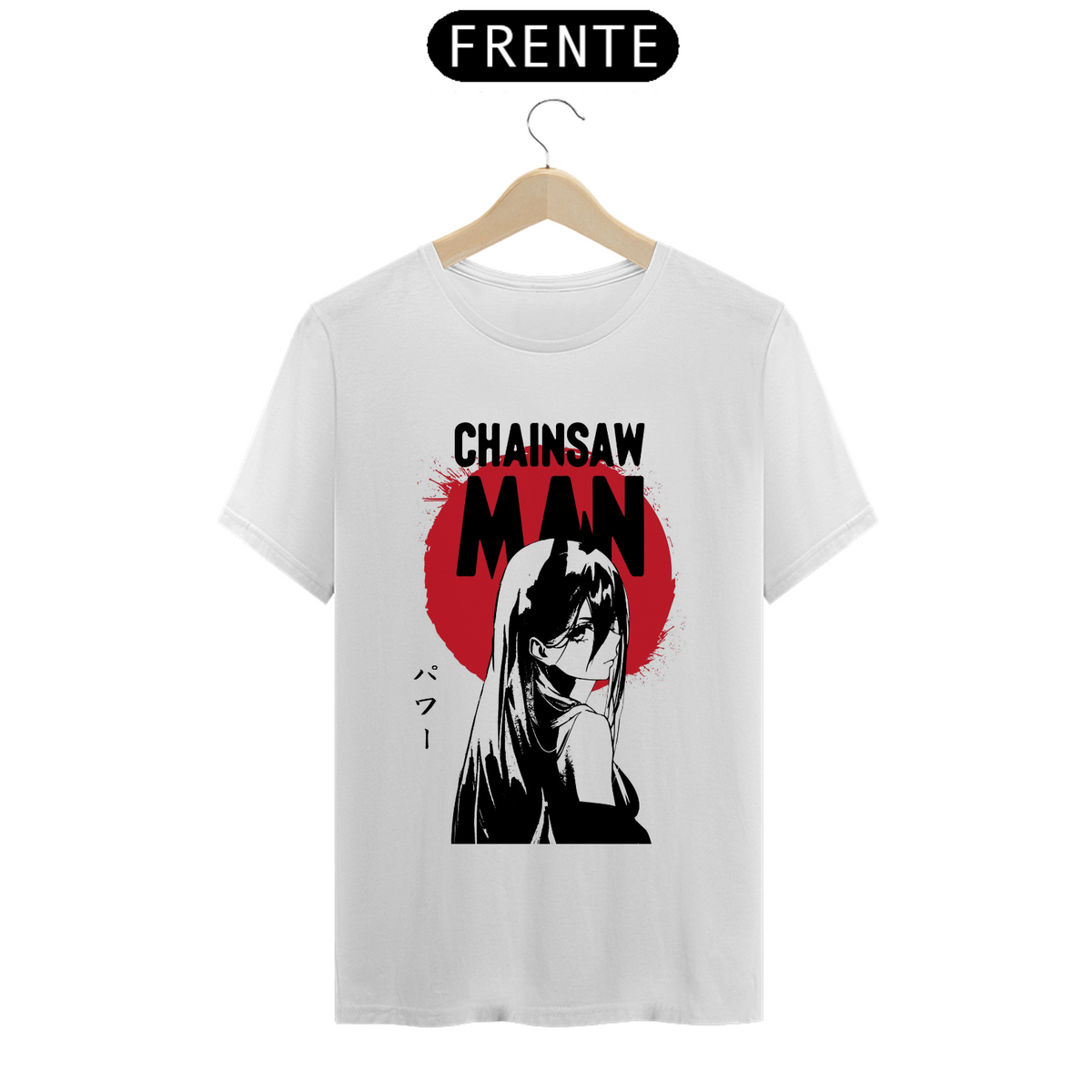 Nome do produto: Camiseta - Power (Chainsaw Man)