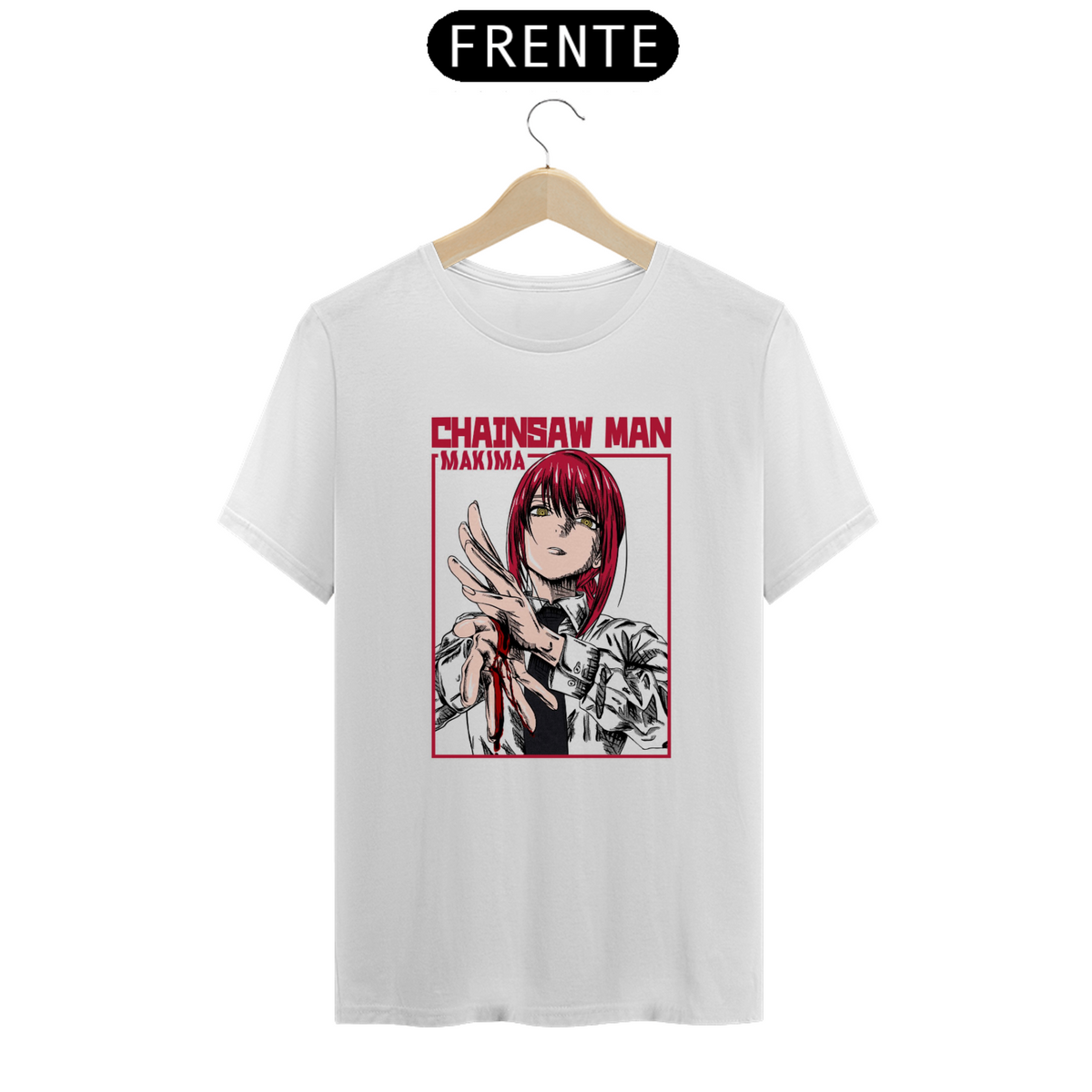 Nome do produto: Camiseta - Makima (Chainsaw Man)