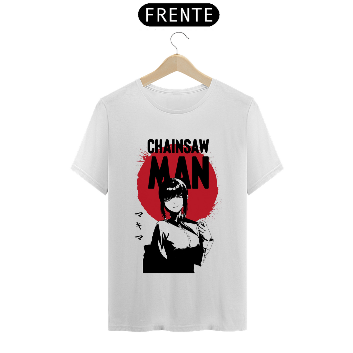 Nome do produto: Camiseta - Makima (Chainsaw Man)