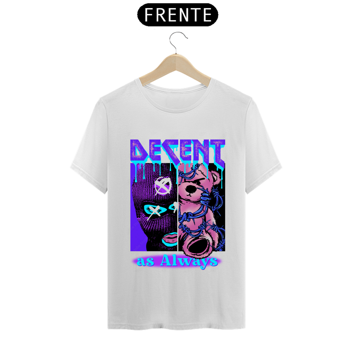 Nome do produto: Camiseta - Decent as Always