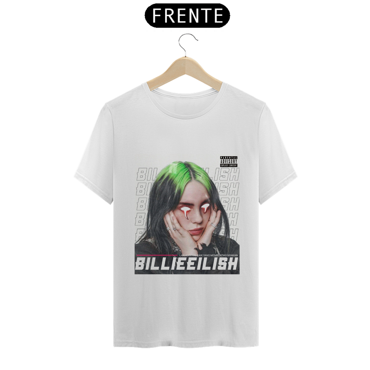 Nome do produto: Camiseta - Billie Eilish