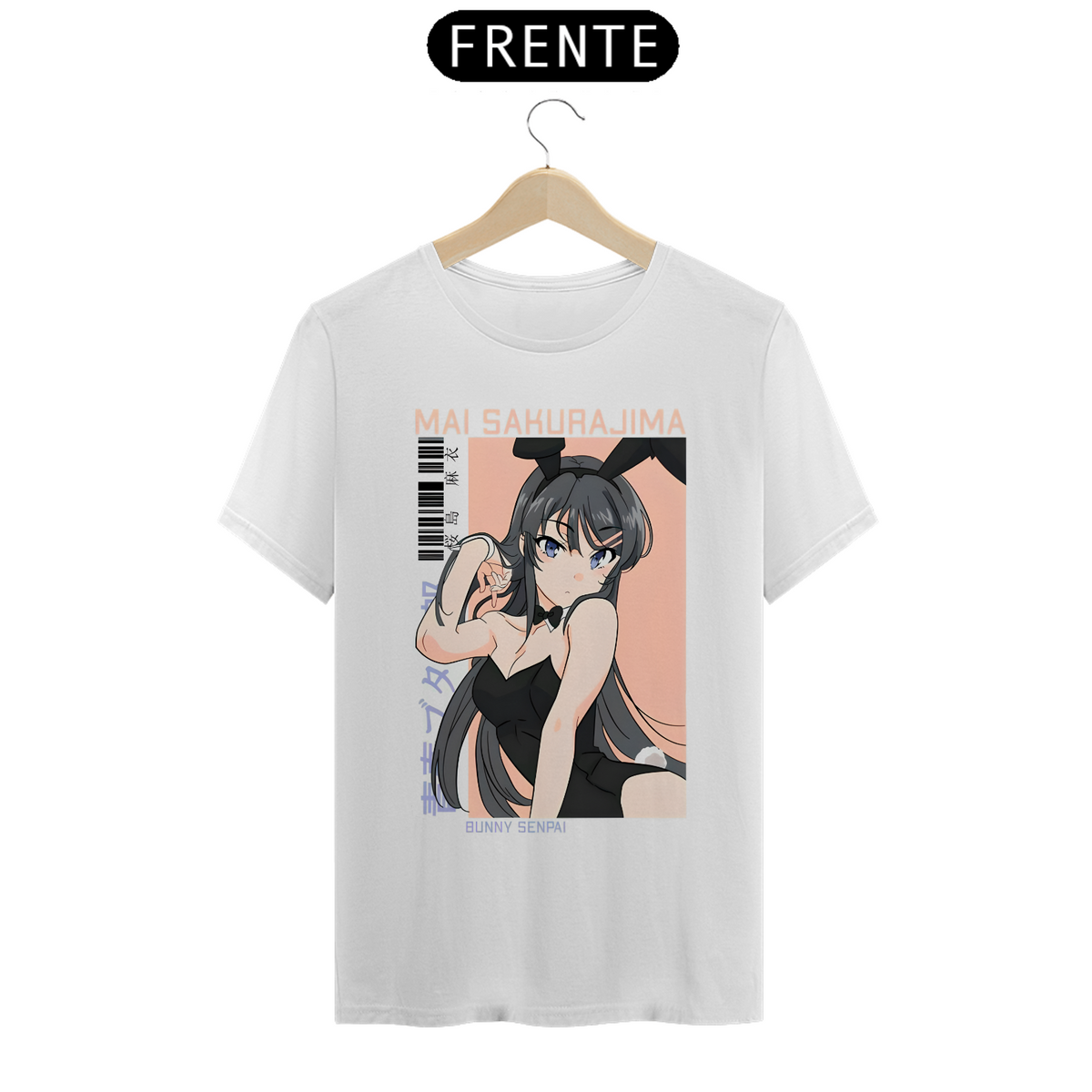 Nome do produto: Camiseta - Mai Sakurajima (BunnyGirl)