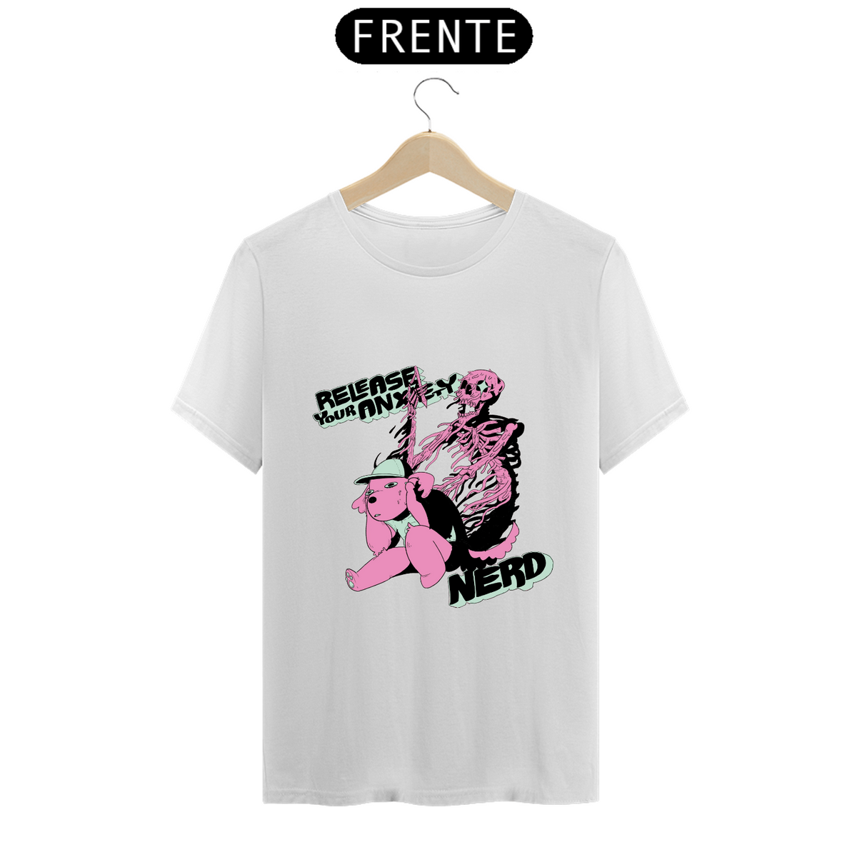 Nome do produto: Camiseta - ANXIETYCRUSHER