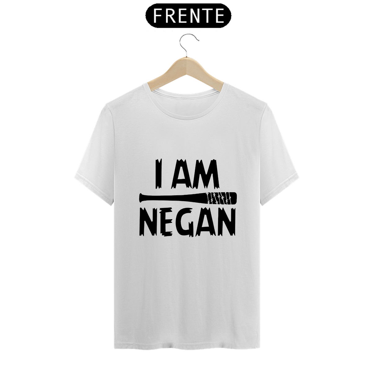 Nome do produto: Camiseta - Eu Sou Negan (The Walking Dead)