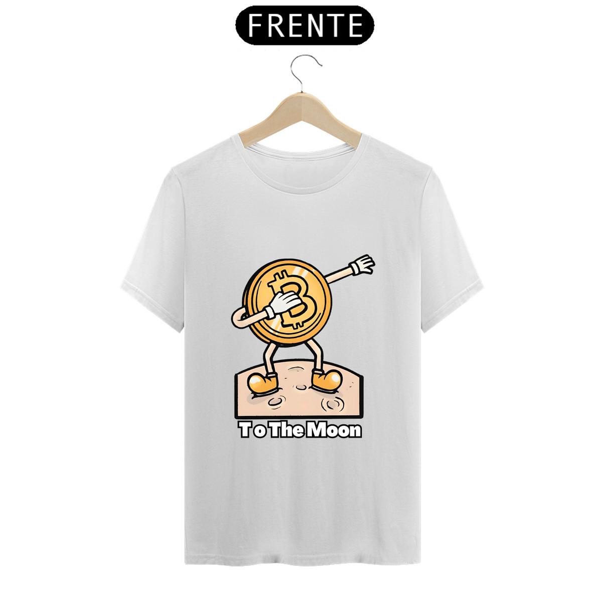 Nome do produto: Camiseta - Bitcoin To The Moon