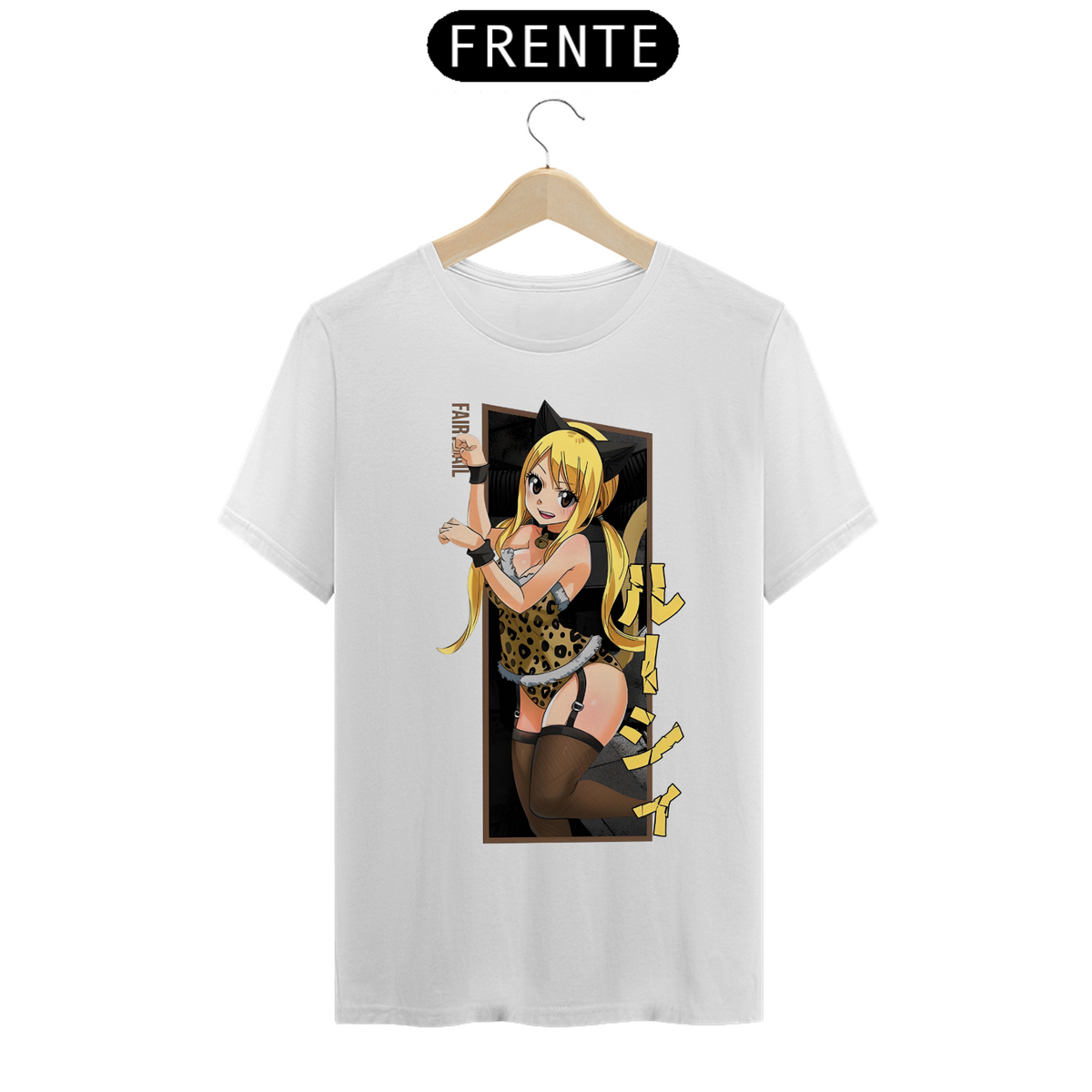 Nome do produto: Camiseta - Lucy Heartfilia (Fairy Tail)