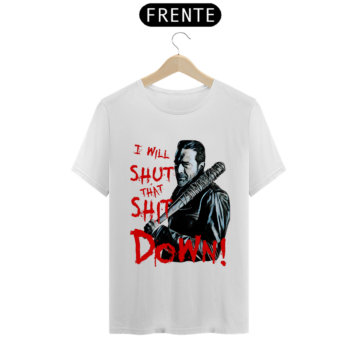 Nome do produto: Camiseta - Negan (The Walking Dead)