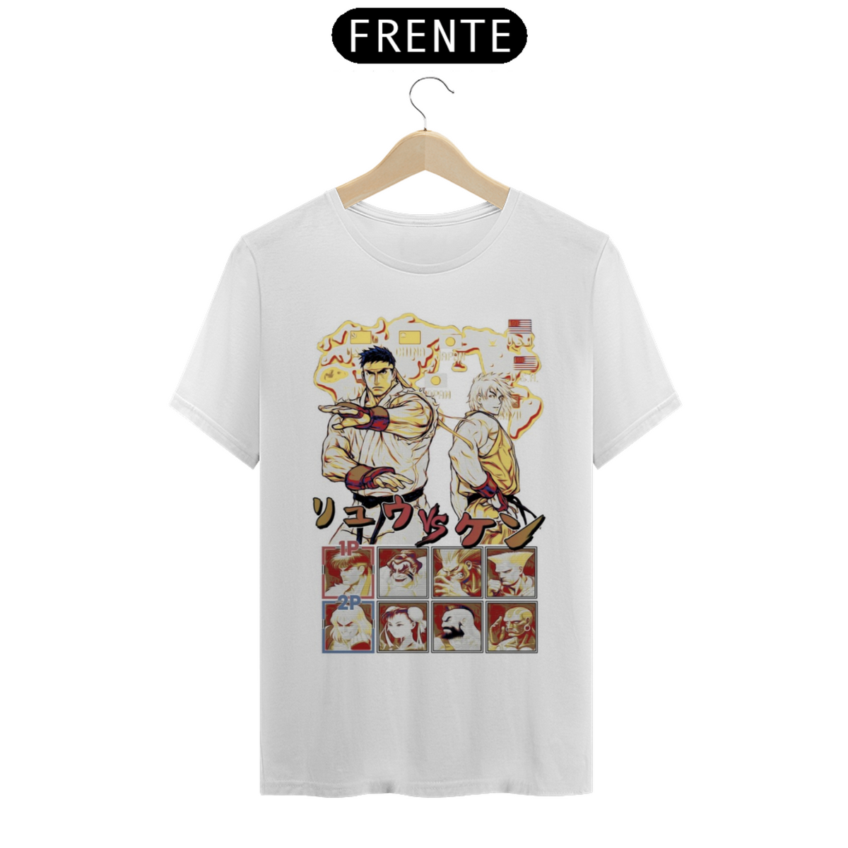 Nome do produto: Camiseta - Street Fighter