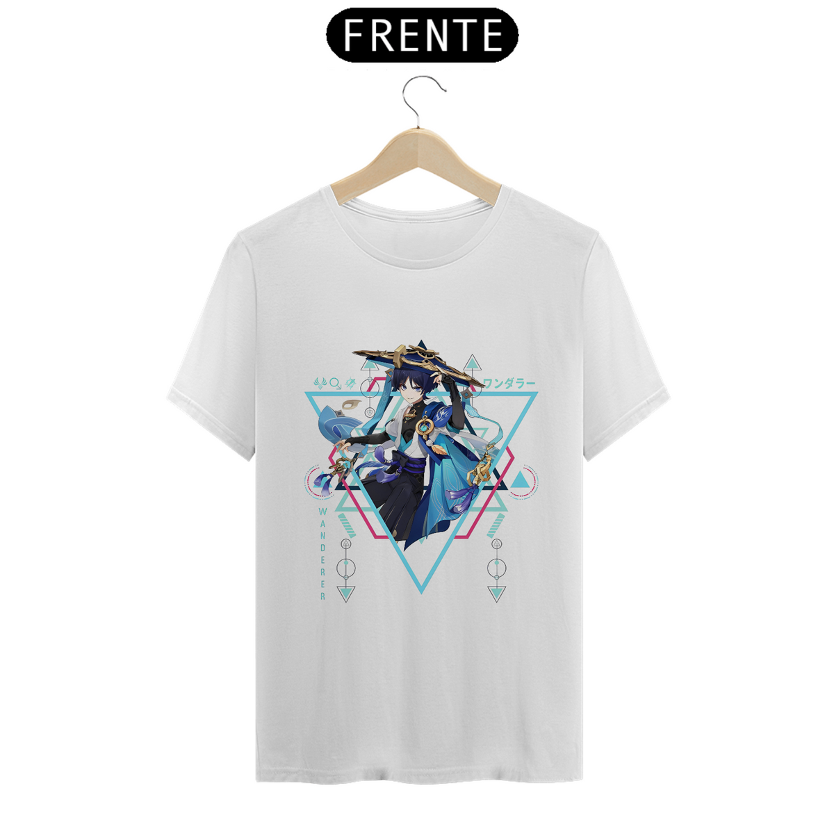 Nome do produto: Camiseta - Wanderer (Genshin Impact)