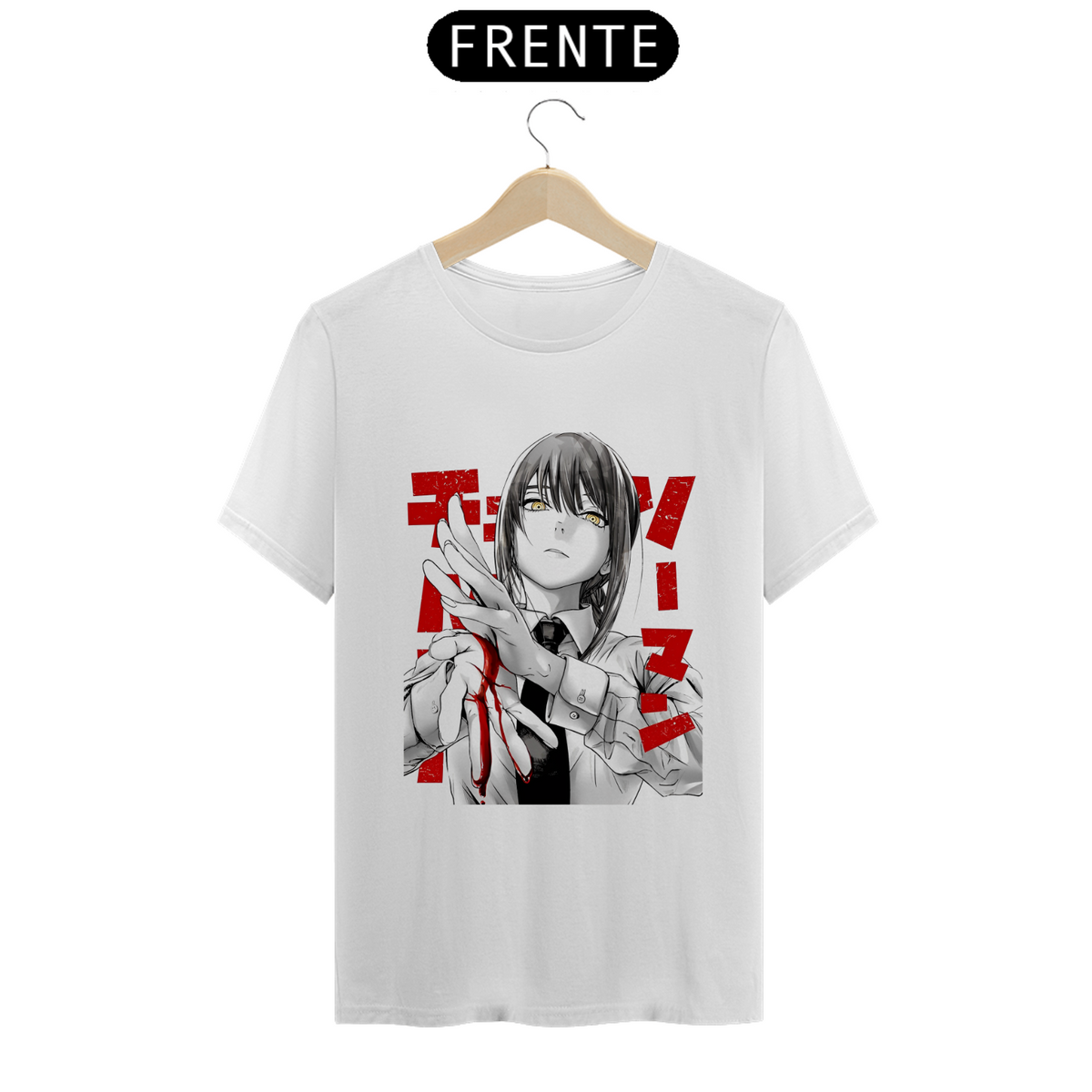 Nome do produto: Camiseta - Makima (Chainsaw Man)