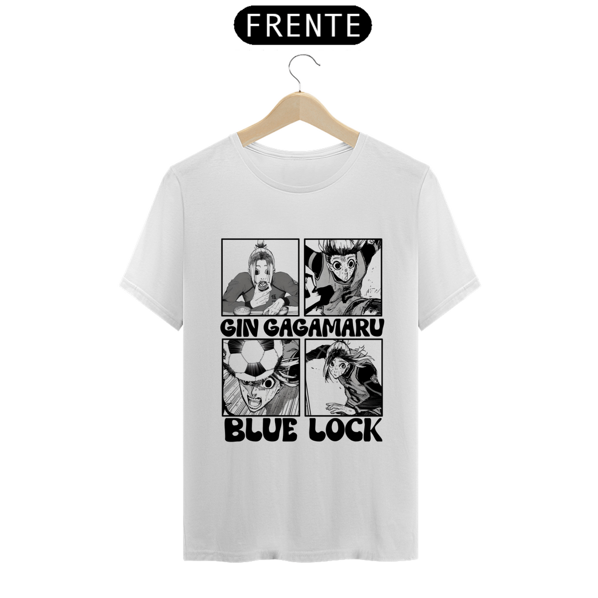 Nome do produto: Camiseta - Gagamaru Gin (Blue Lock)