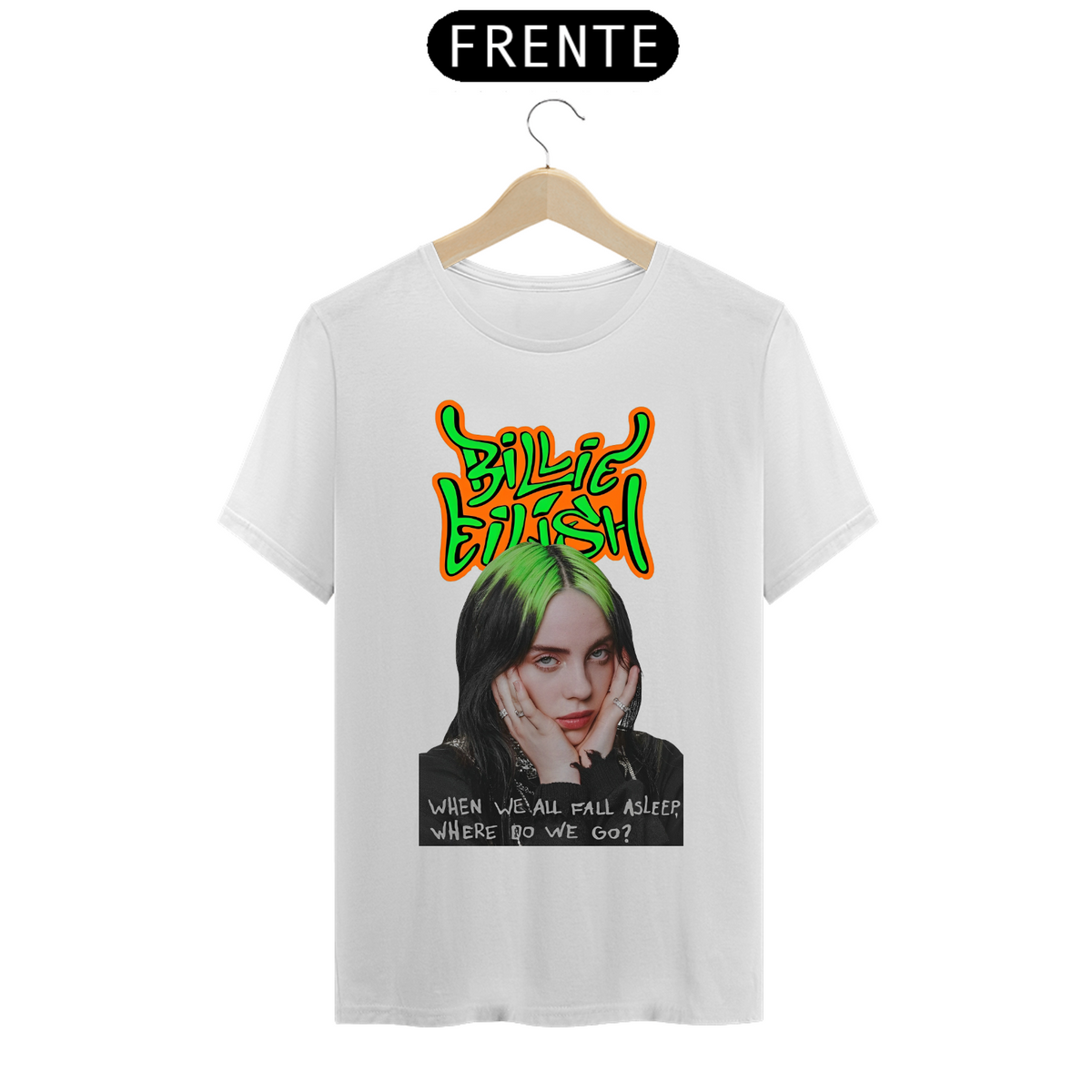 Nome do produto: Camiseta - Billie Eilish