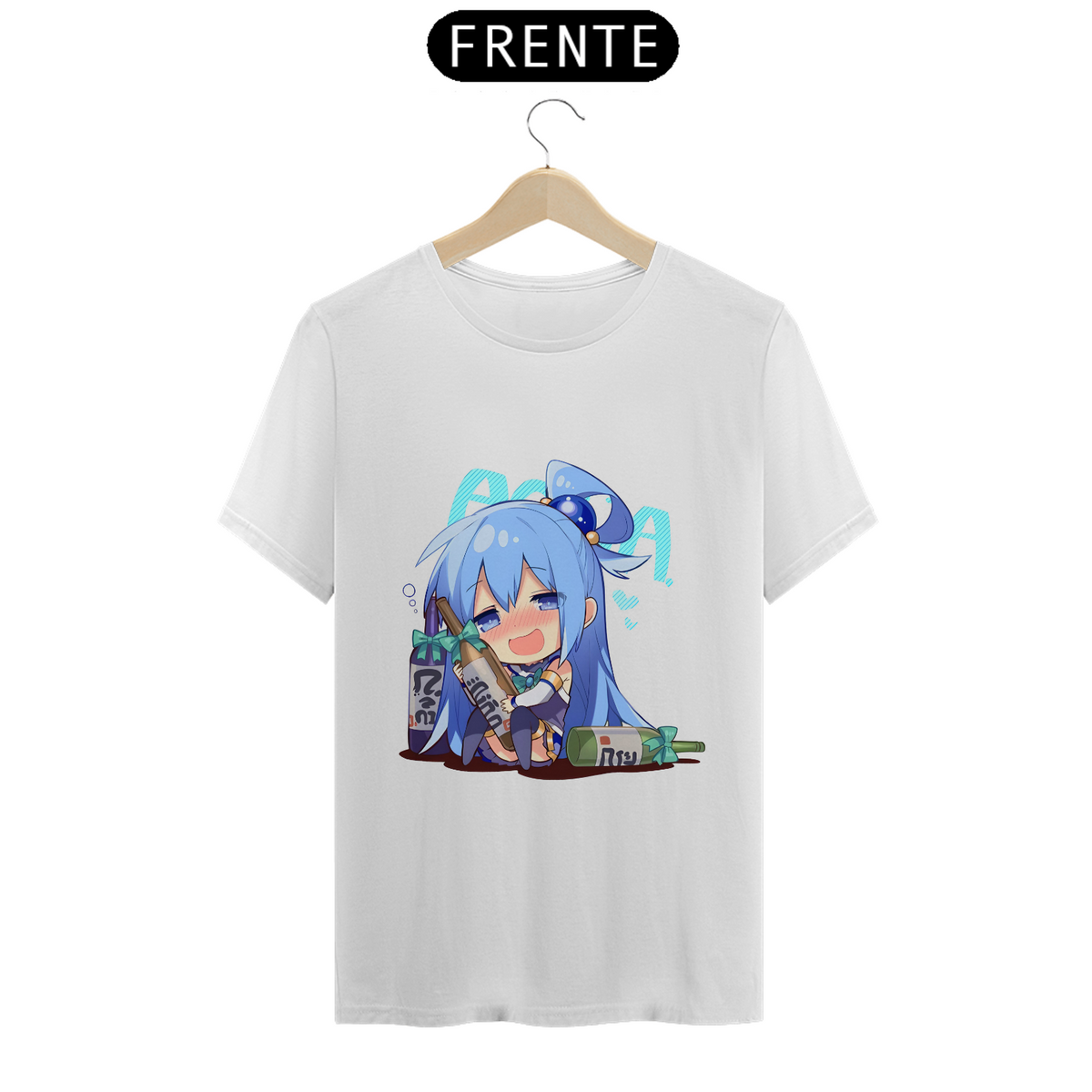 Nome do produto: Camiseta - Aqua Chibi (Konosuba)