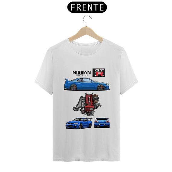 Camiseta - Nissan Skyline R34