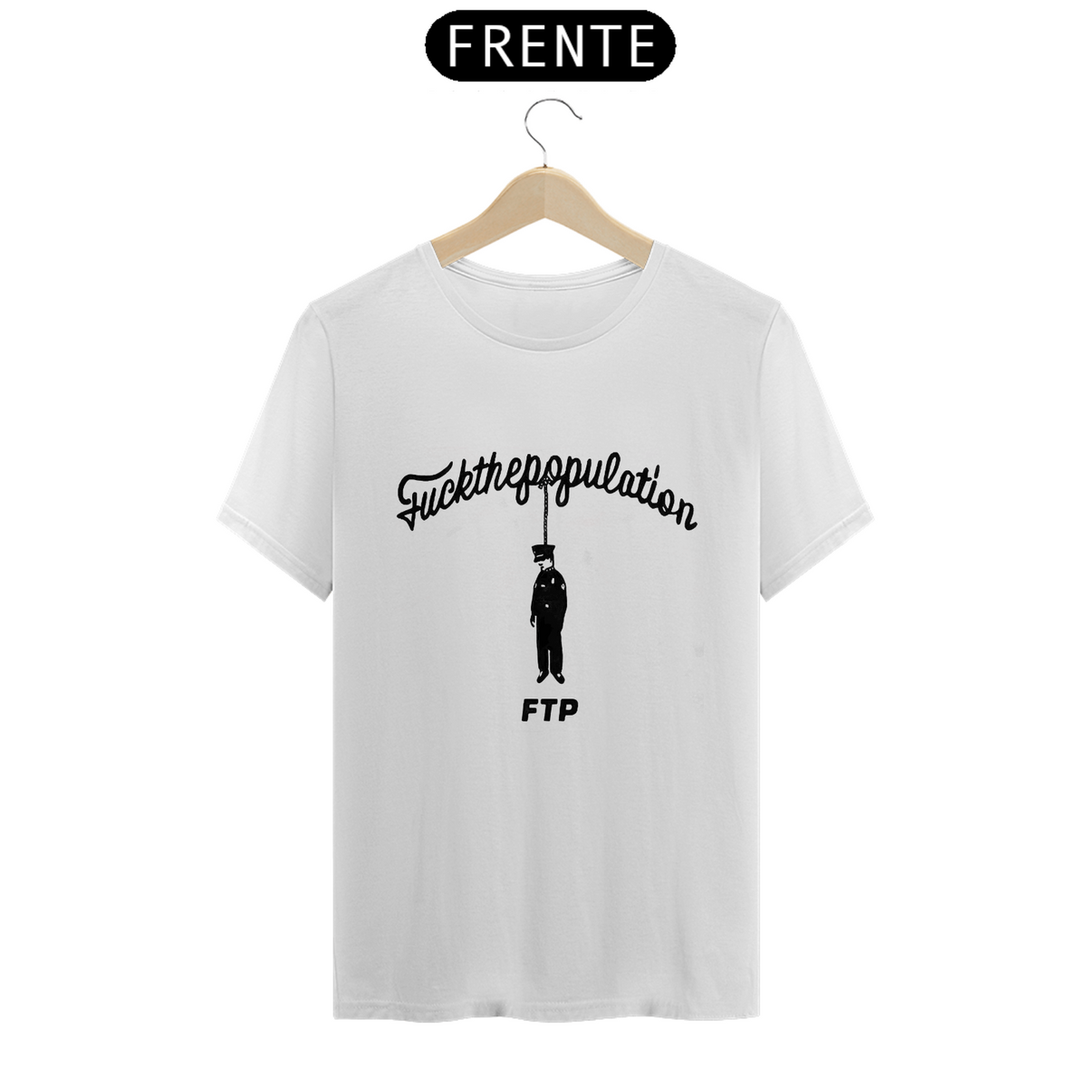 Nome do produto: Camiseta - FuckThePopulation