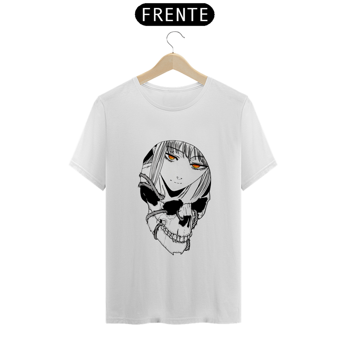 Nome do produto: Camiseta - Skull Makima (Chainsaw Man)