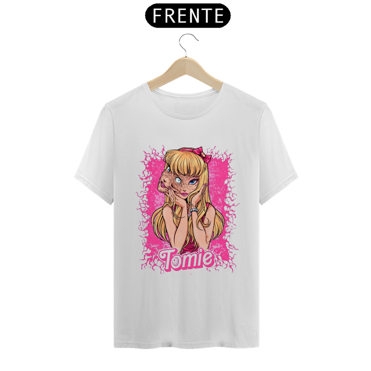 Nome do produto: Camiseta - Tomie x Barbie