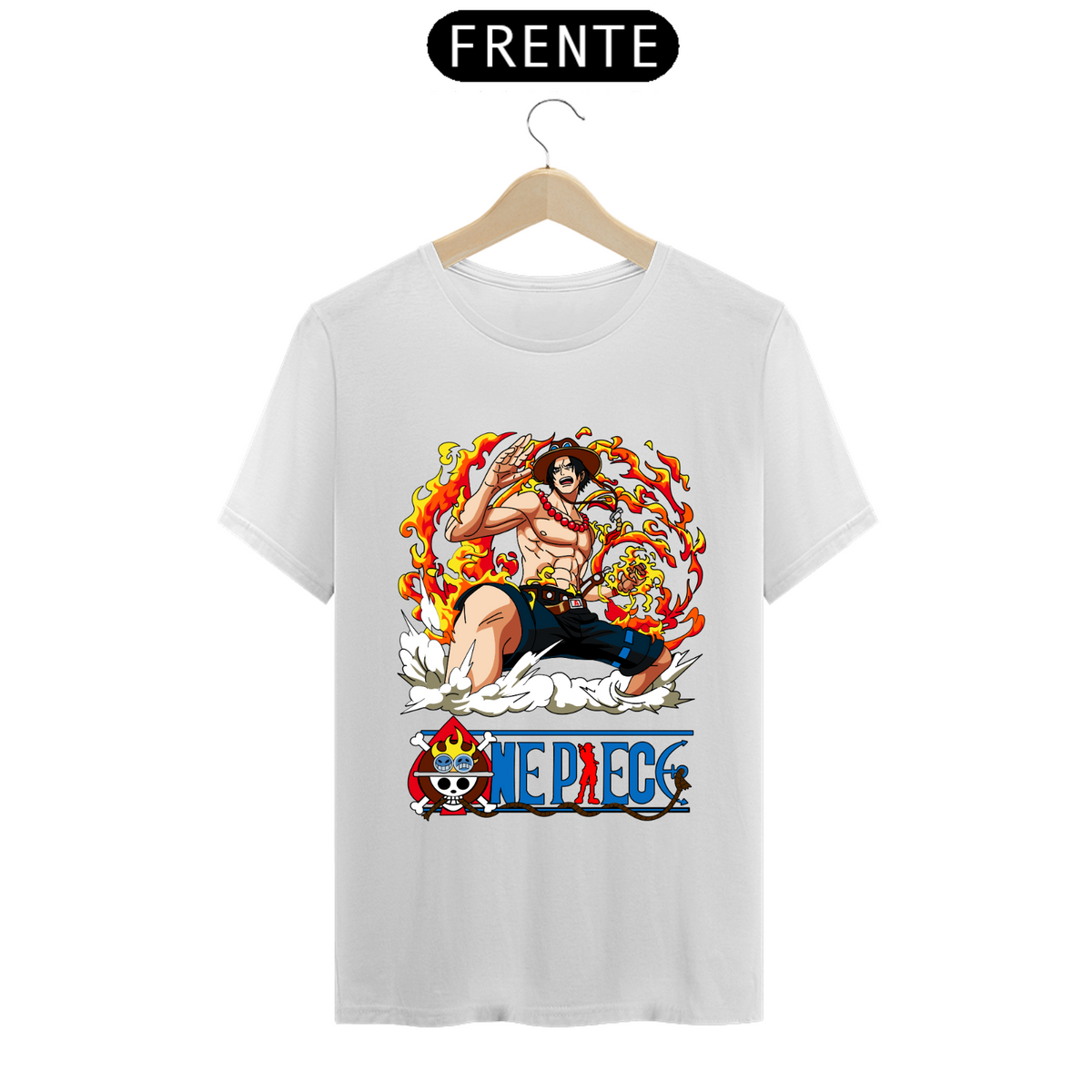 Nome do produto: Camiseta - Ace (One Piece)