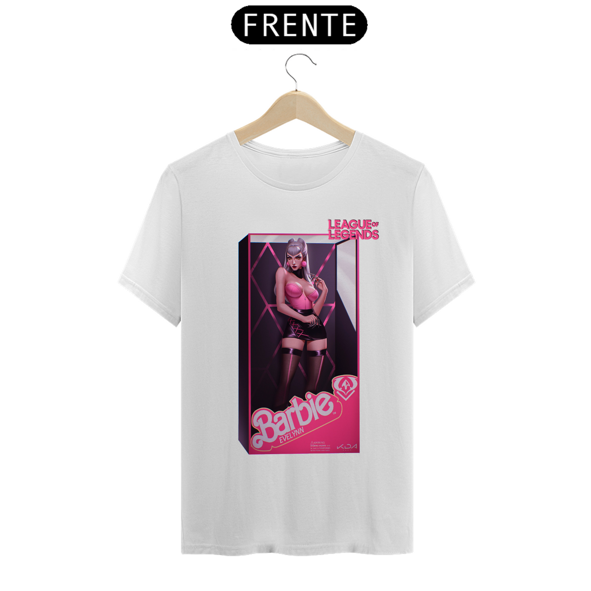 Nome do produto: Camiseta - Evelynn x Barbie