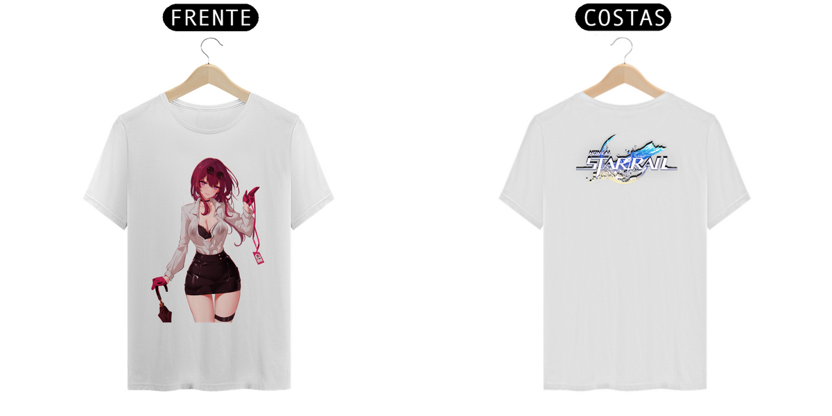 Nome do produto: Camiseta - Kafka (Honkai Star Rail)