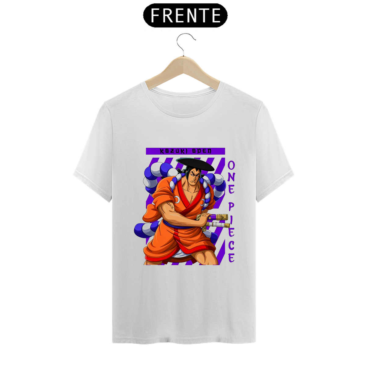 Nome do produto: Camiseta - Kazuki Oden (One Piece)