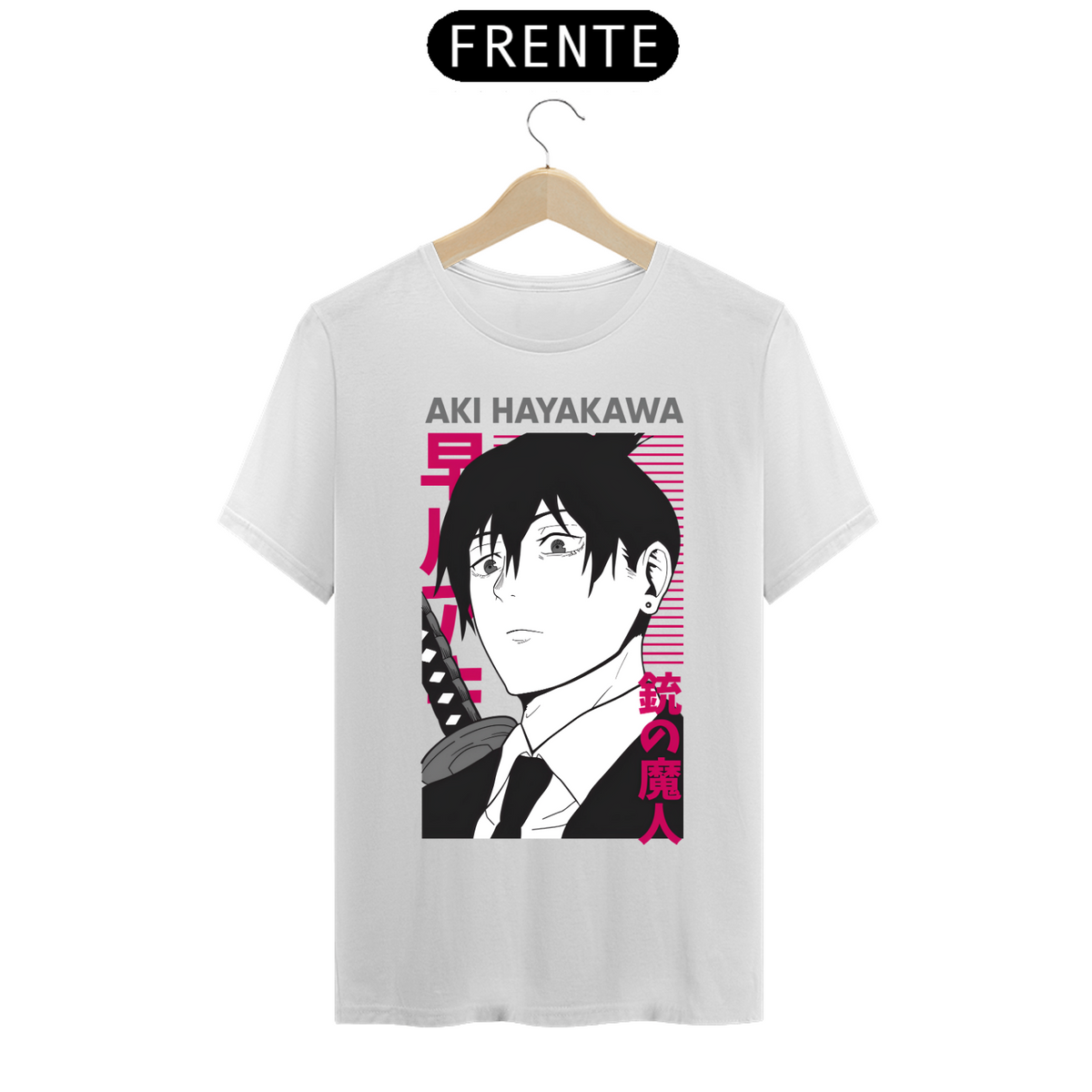 Nome do produto: Camiseta - Aki Hayakawa (Chainsaw Man)