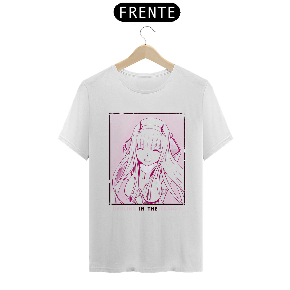 Nome do produto: Camiseta - Zero Two (Darling in the Franxx)