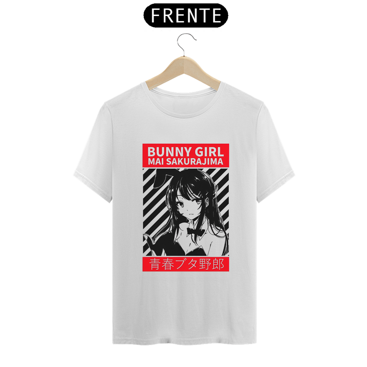 Nome do produto: Camiseta - Mai Sakurajima (Bunny Girl)