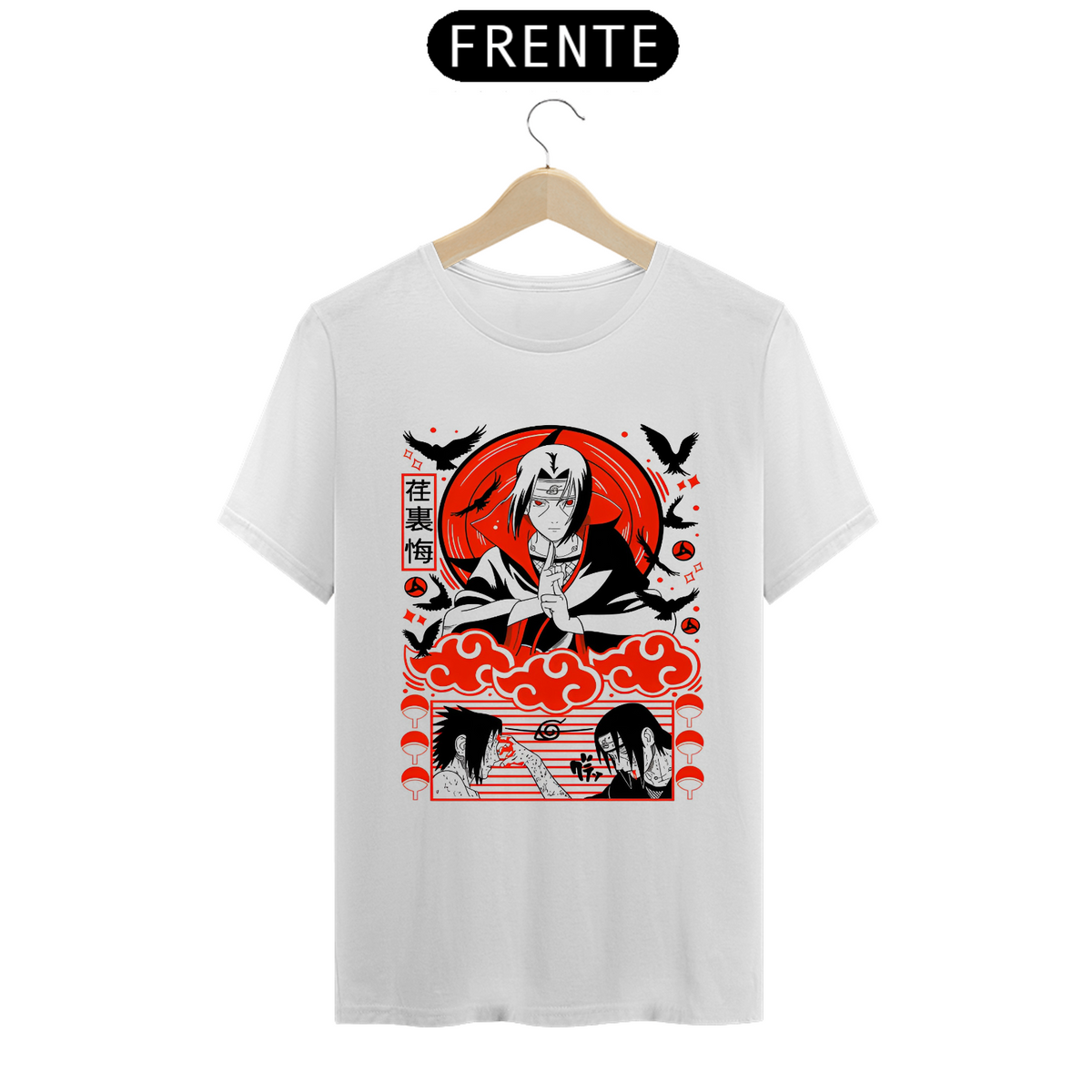 Nome do produto: Camiseta - Itachi Uchiha (Naruto Shippuden)