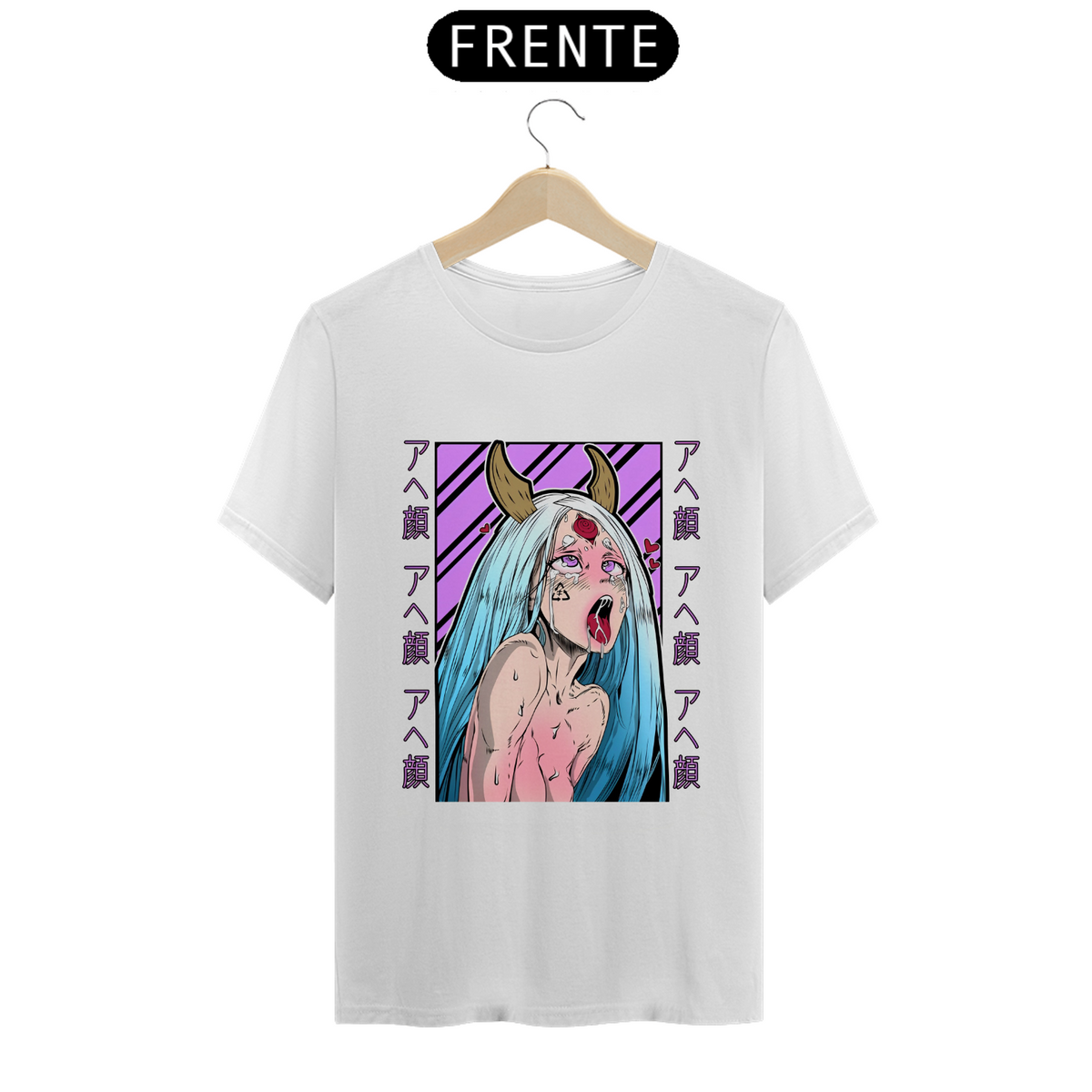 Nome do produto: Camiseta - Kaguya Ōtsutsuki Ahegao 