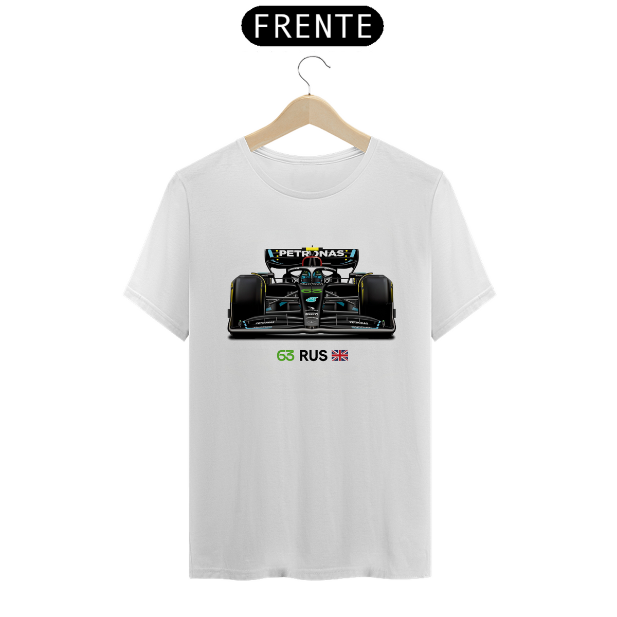 Nome do produto: Camiseta - Mercedes AMG - 63 George Russell