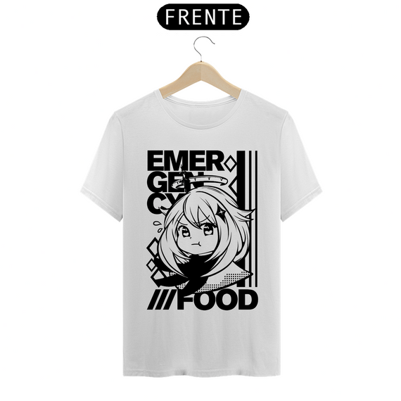 Camiseta - Comida de Emergência Paimon (Genshin Impact)