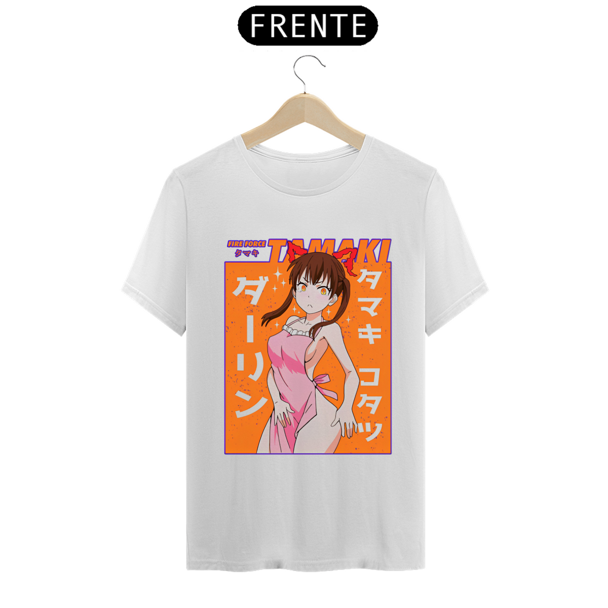 Nome do produto: Camiseta - Tamaki Kotatsu (Fire Force)