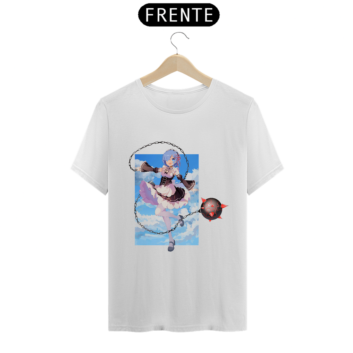 Nome do produto: Camiseta - Rem (Re:Zero)