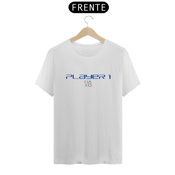 Camiseta - Player 1 (Playstation)