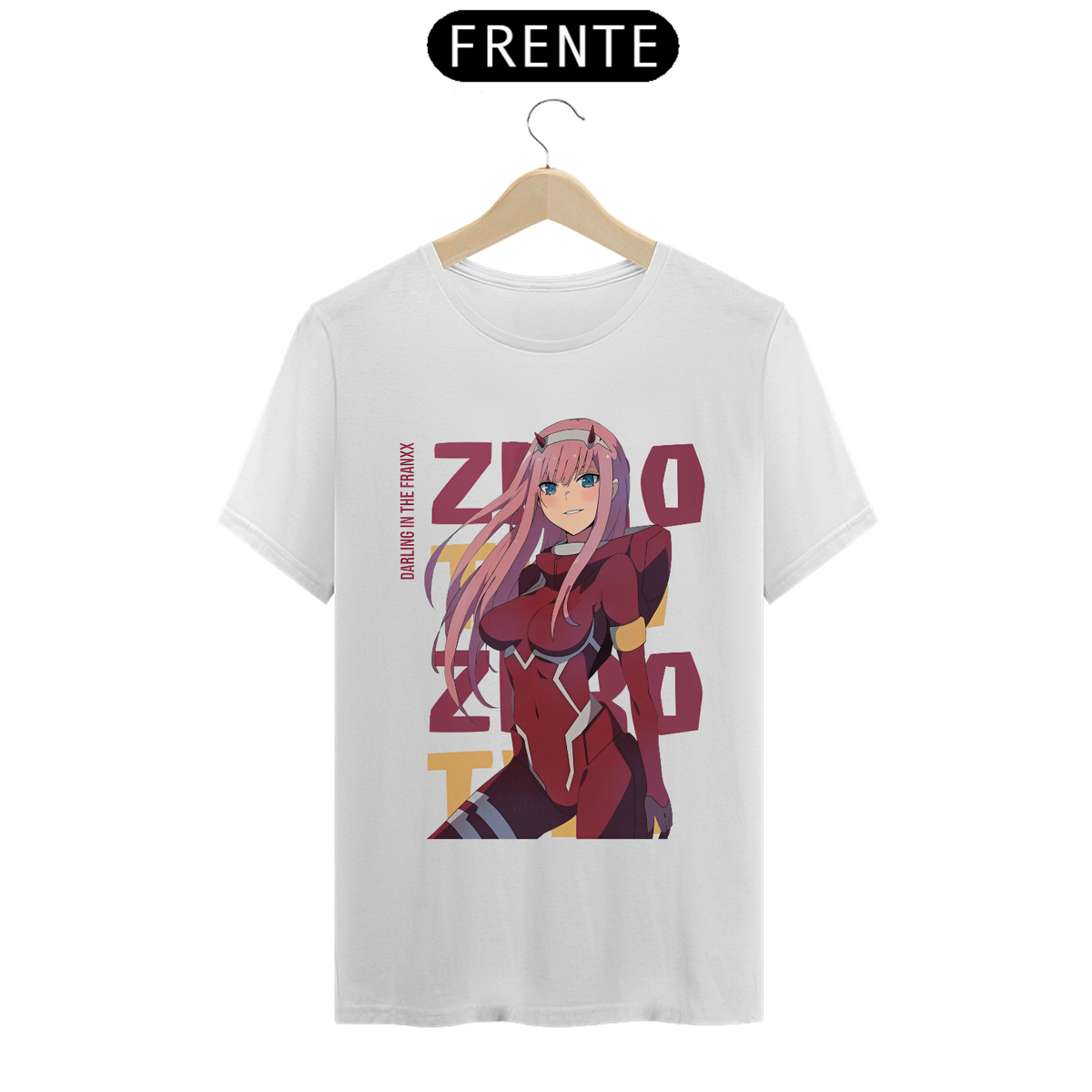 Nome do produto: Camiseta - Zero Two (Darling in the Franxx)