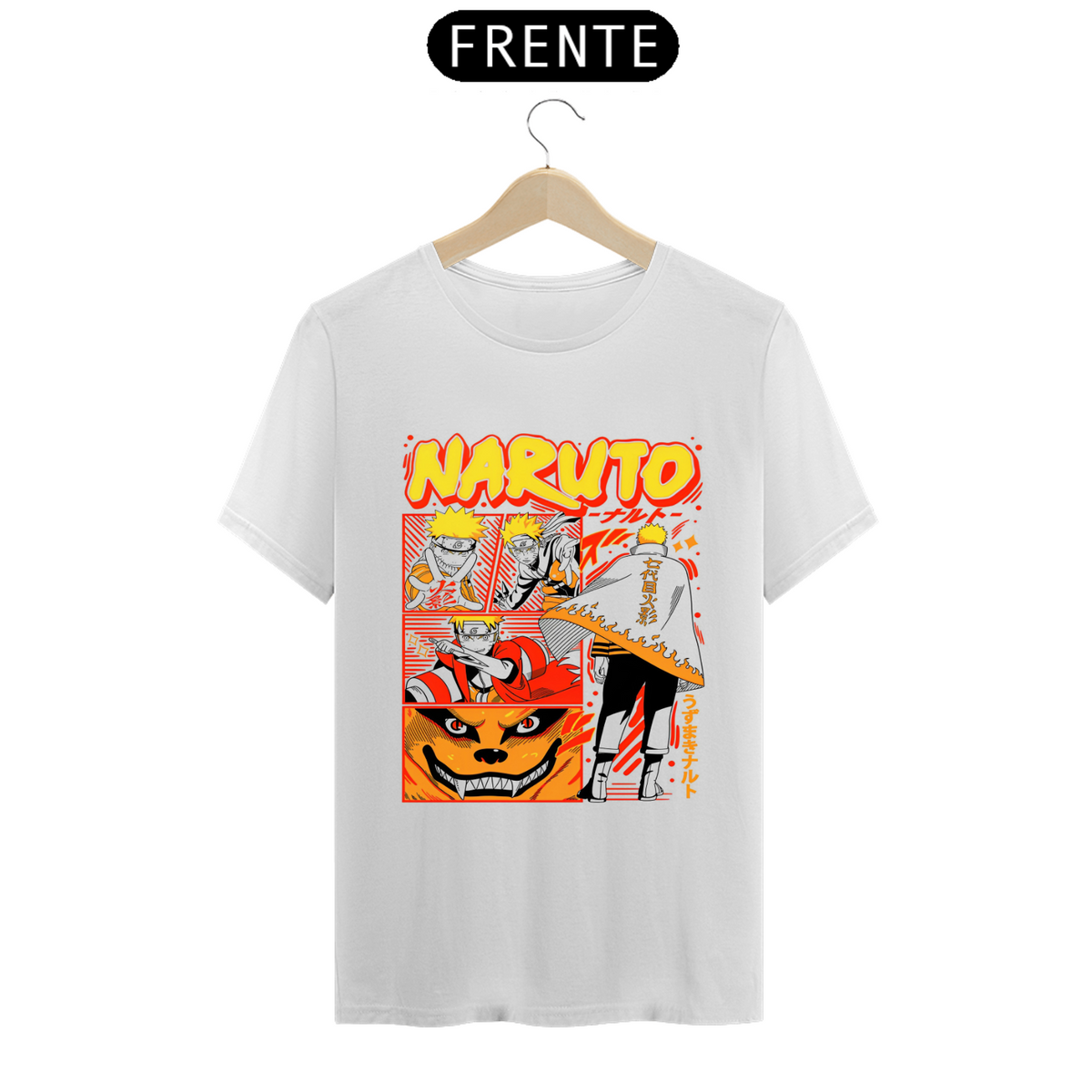 Nome do produto: Camiseta - Naruto