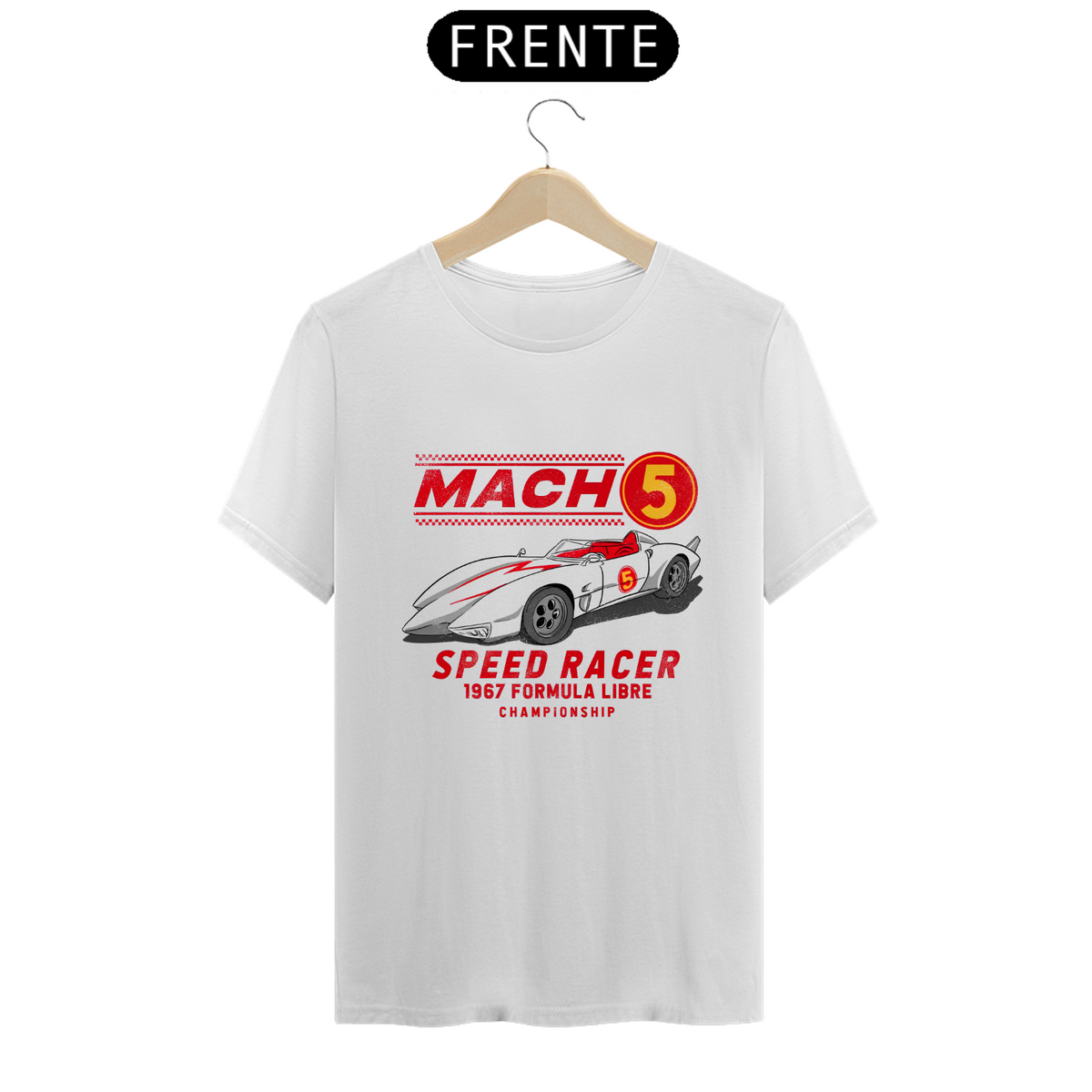 Nome do produto: Camiseta - Mach 5 (Speed Racer)