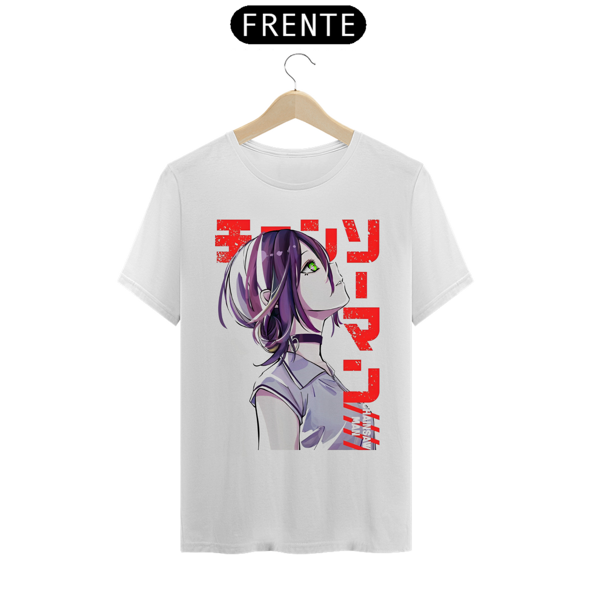 Nome do produto: Camiseta - Reze (Chainsaw Man)