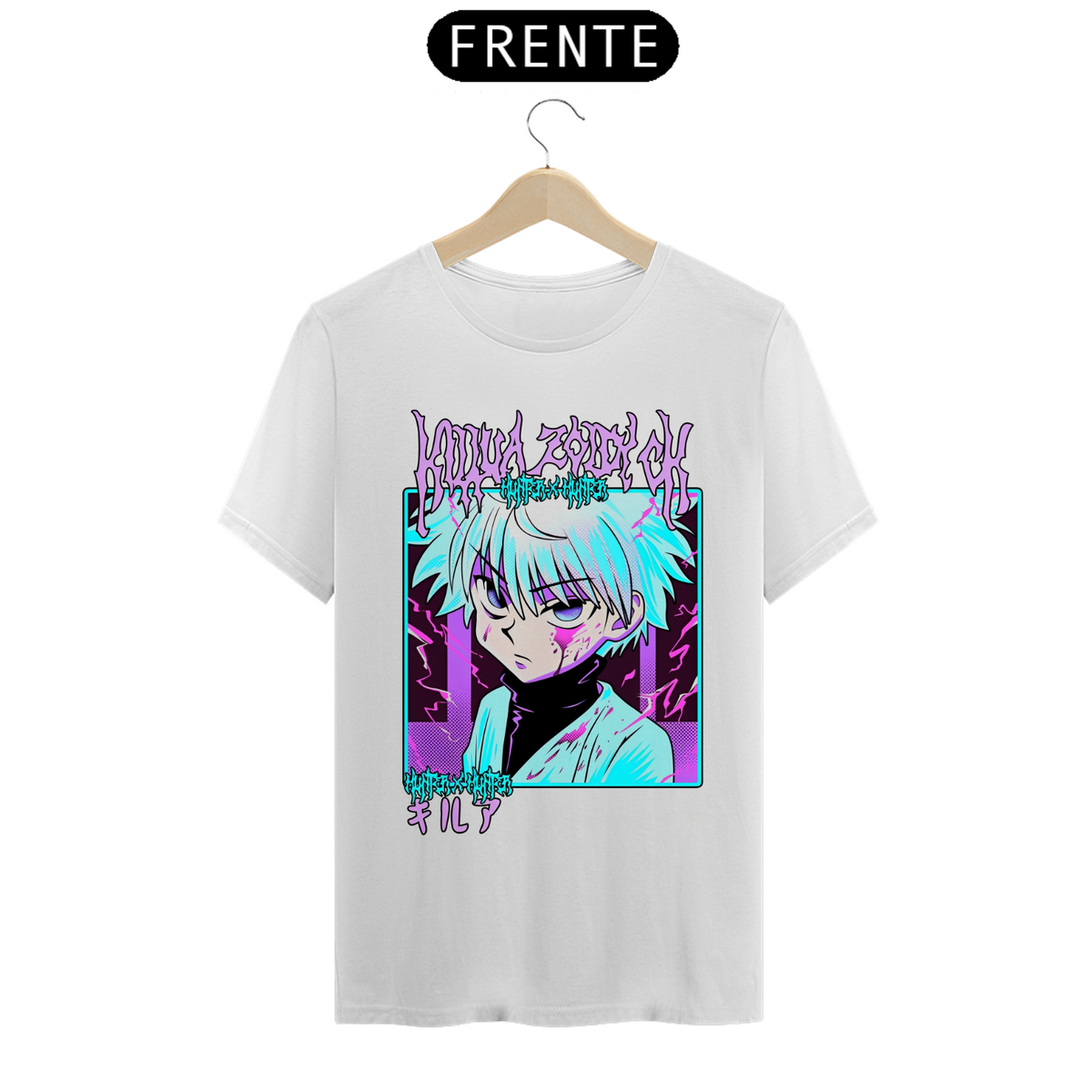 Nome do produto: Camiseta - Killua (Hunter x Hunter)