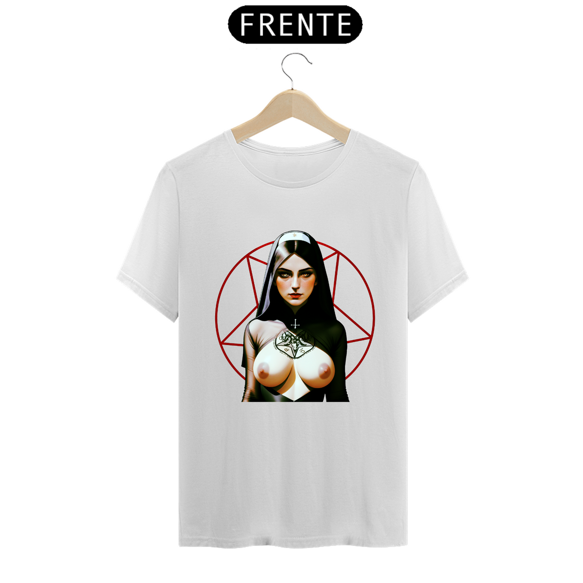 Nome do produto: Camiseta - Evil Nun - Sexy Girl