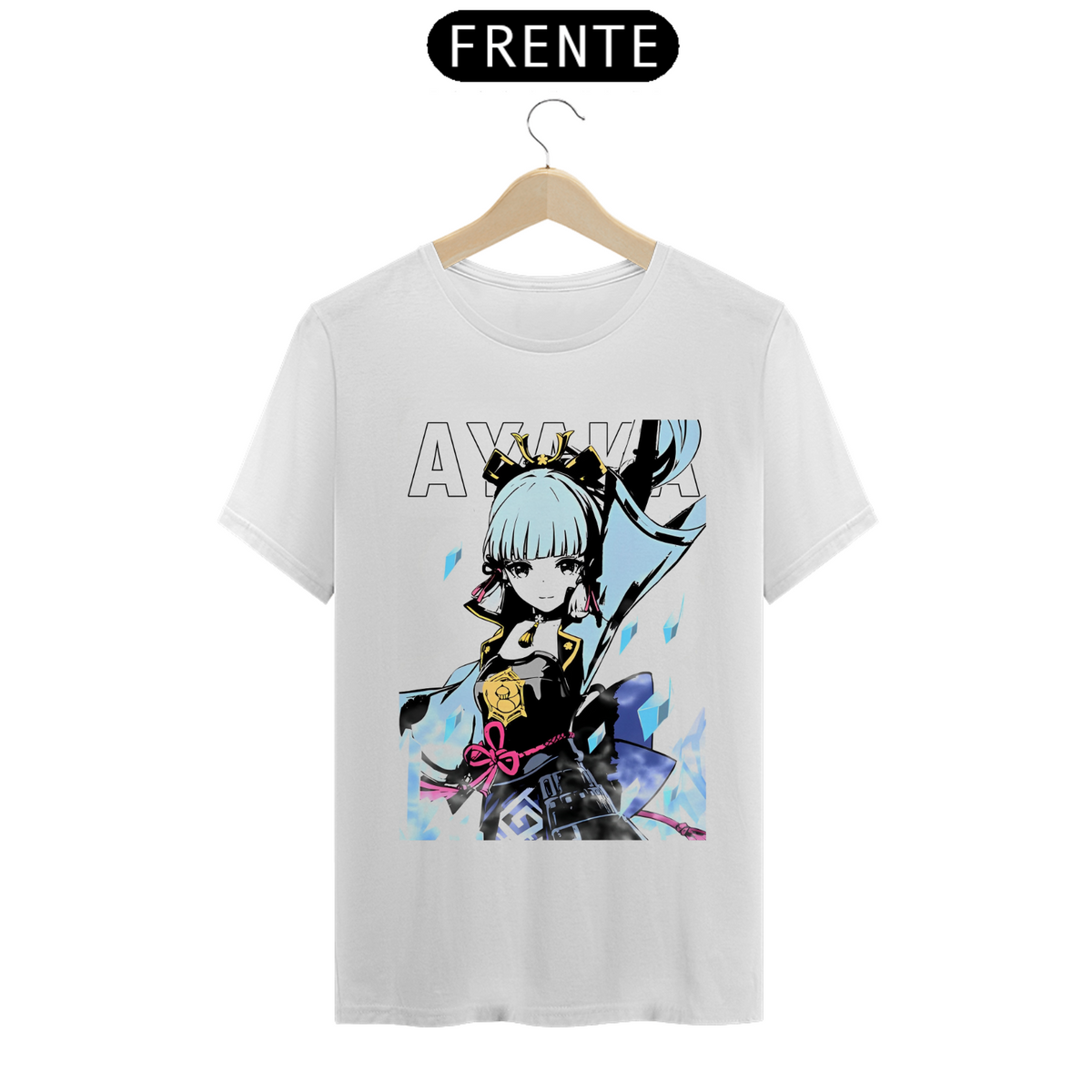 Nome do produto: Camiseta - Ayaka (Genshin Impact)