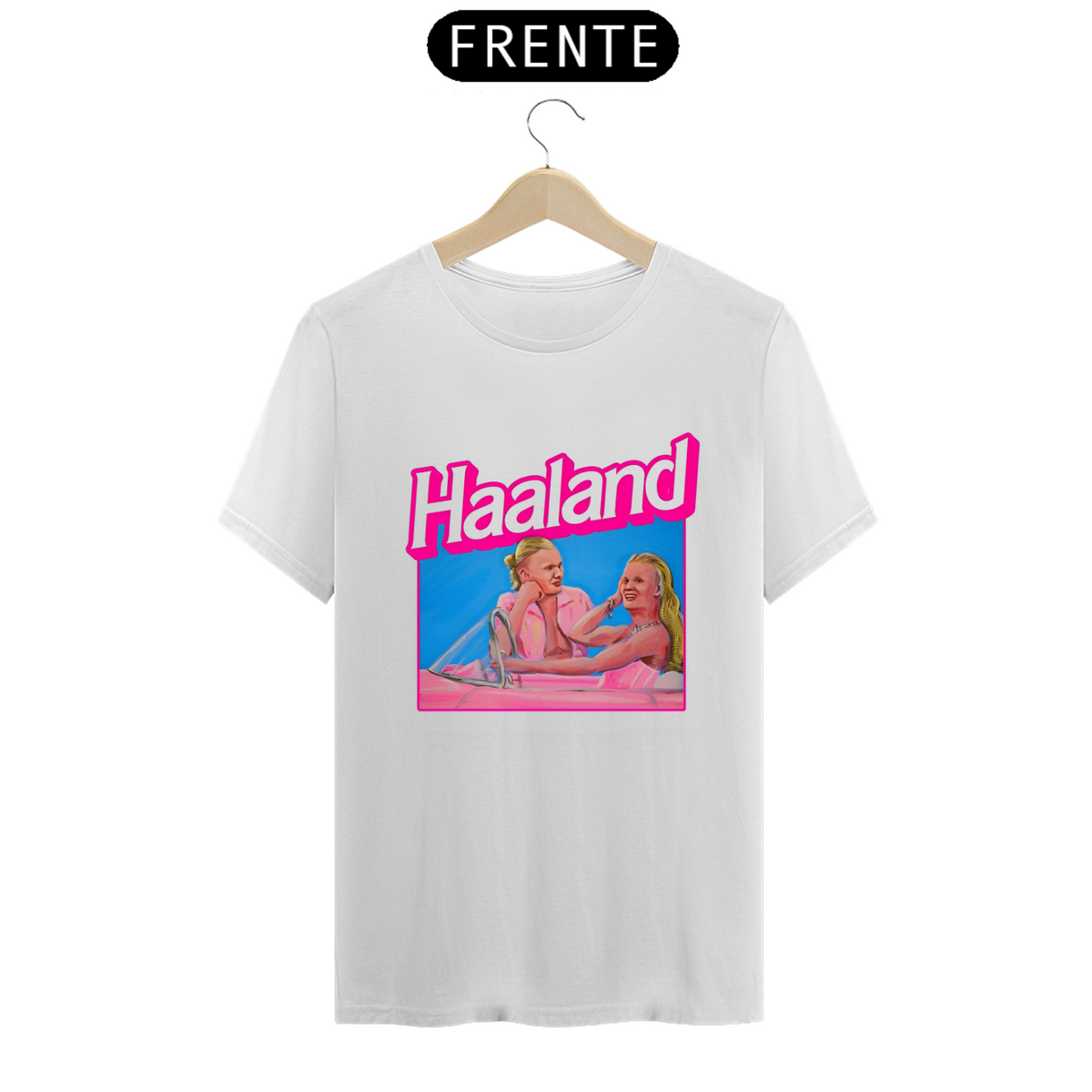 Nome do produto: Camiseta - Haaland x Barbie