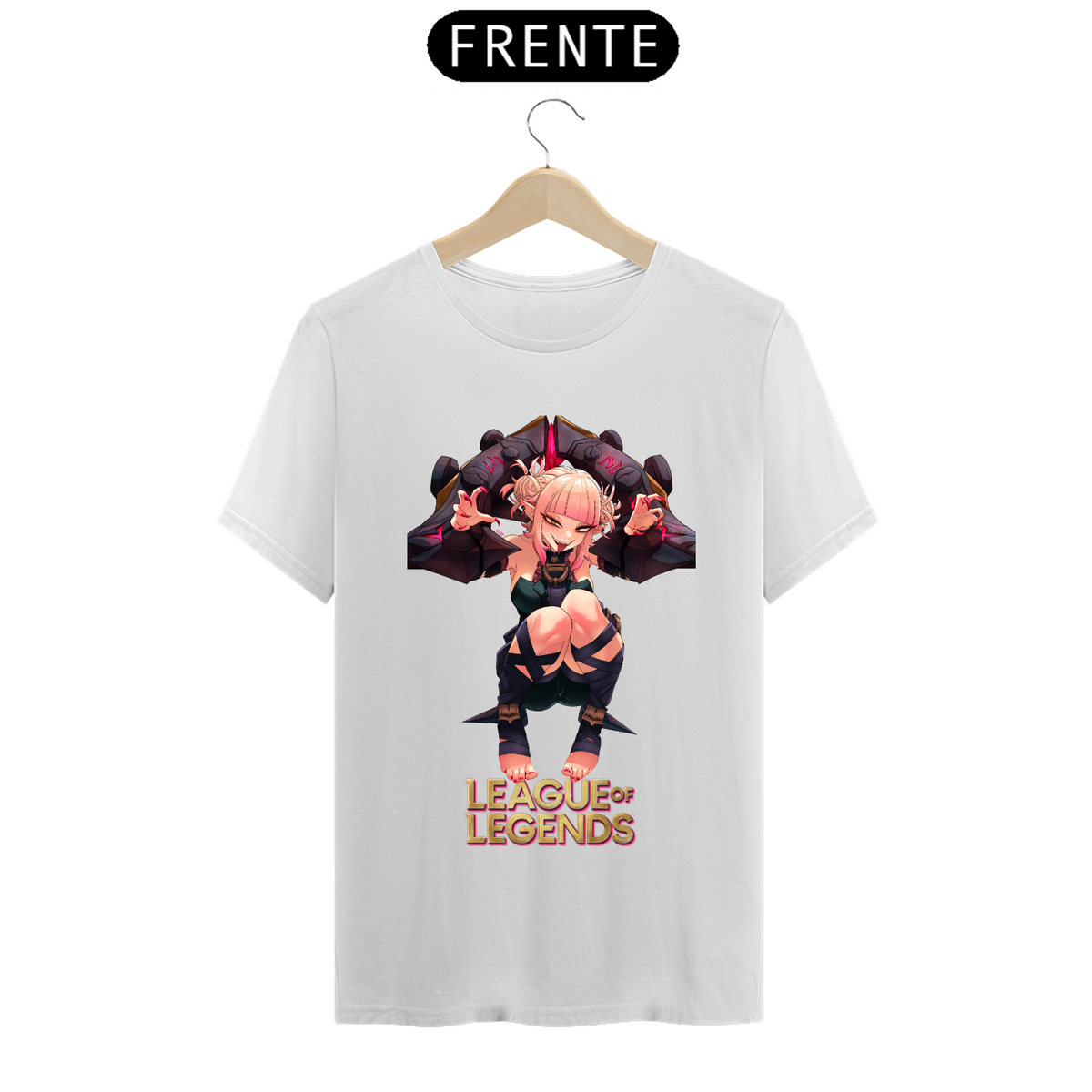 Nome do produto: Camiseta - Himiko x Briar (League of Legends)