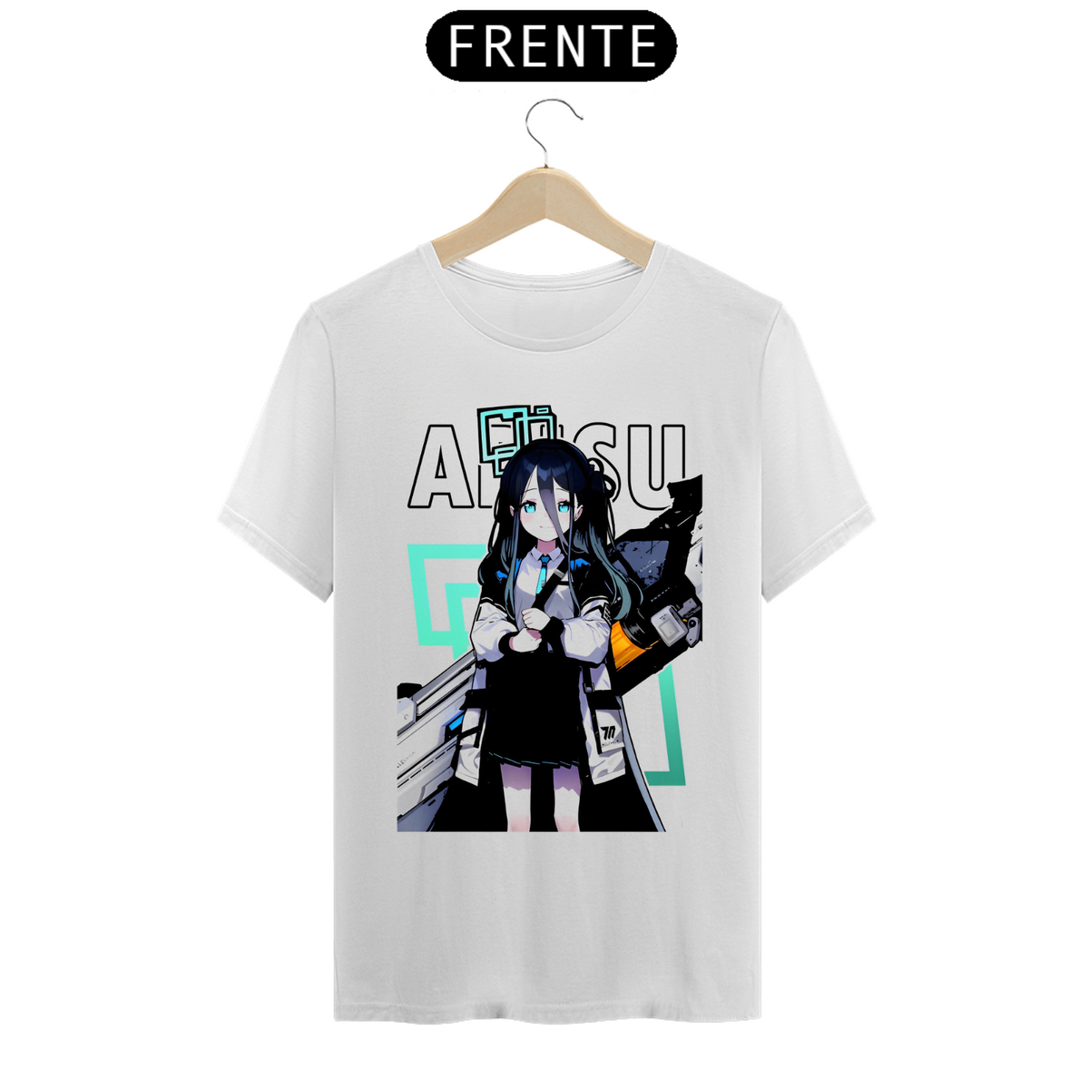 Nome do produto: Camiseta - Arisu (Blue Archive)