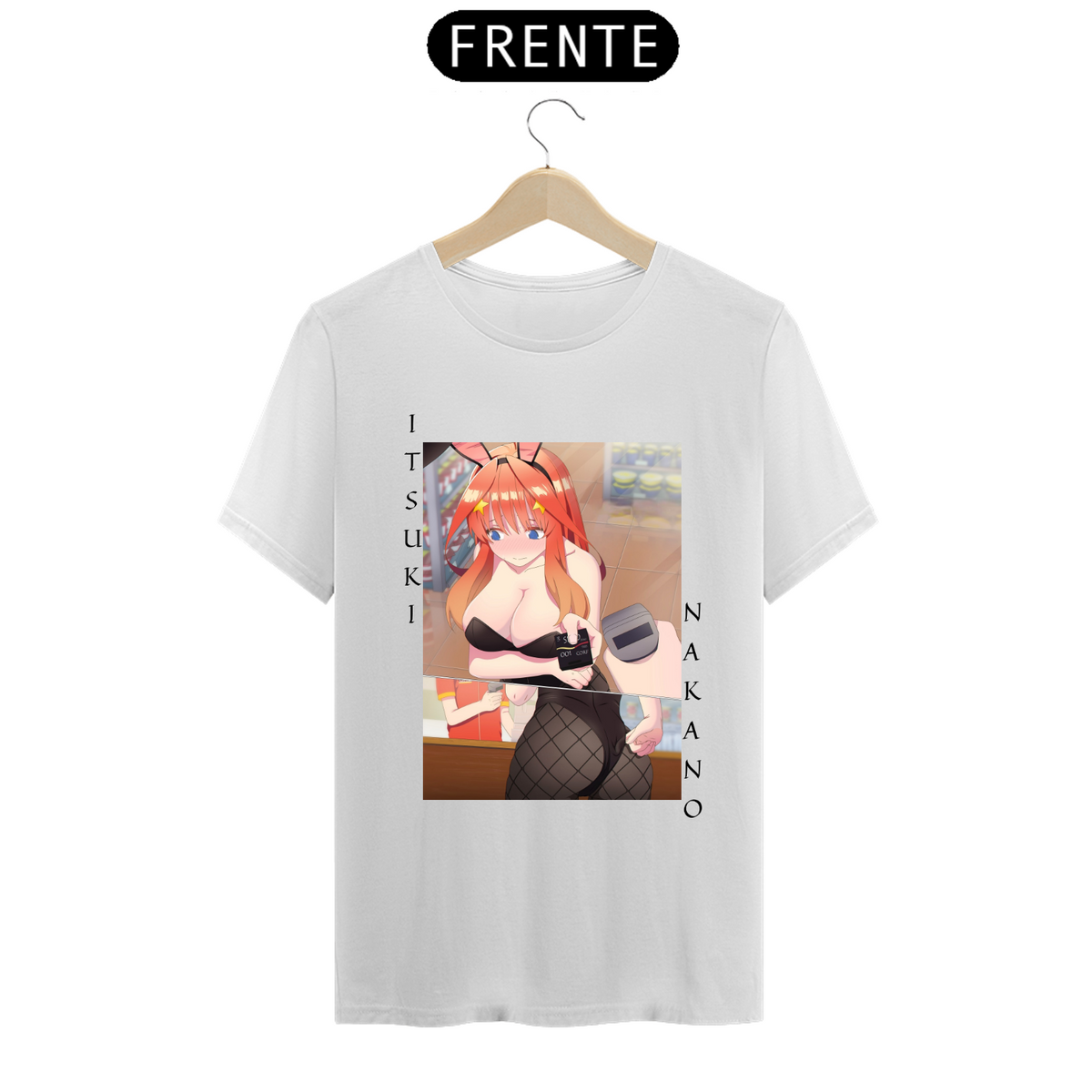 Nome do produto: Camiseta - Itsuki Nakano (The Quintuplets)