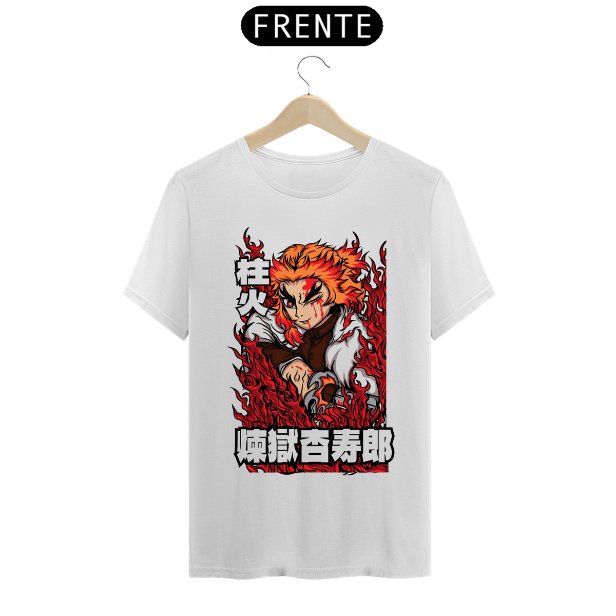 Nome do produto: Camiseta - Kyojuro Rengoku (Demon Slayer)