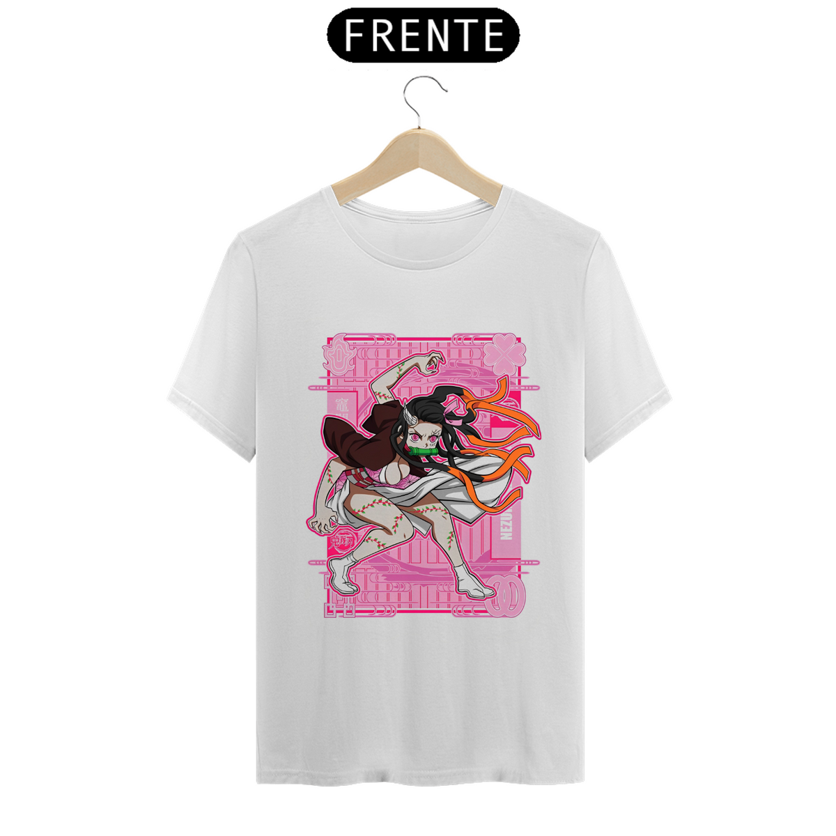 Nome do produto: Camiseta - Nezuko Kamado (Demon Slayer)