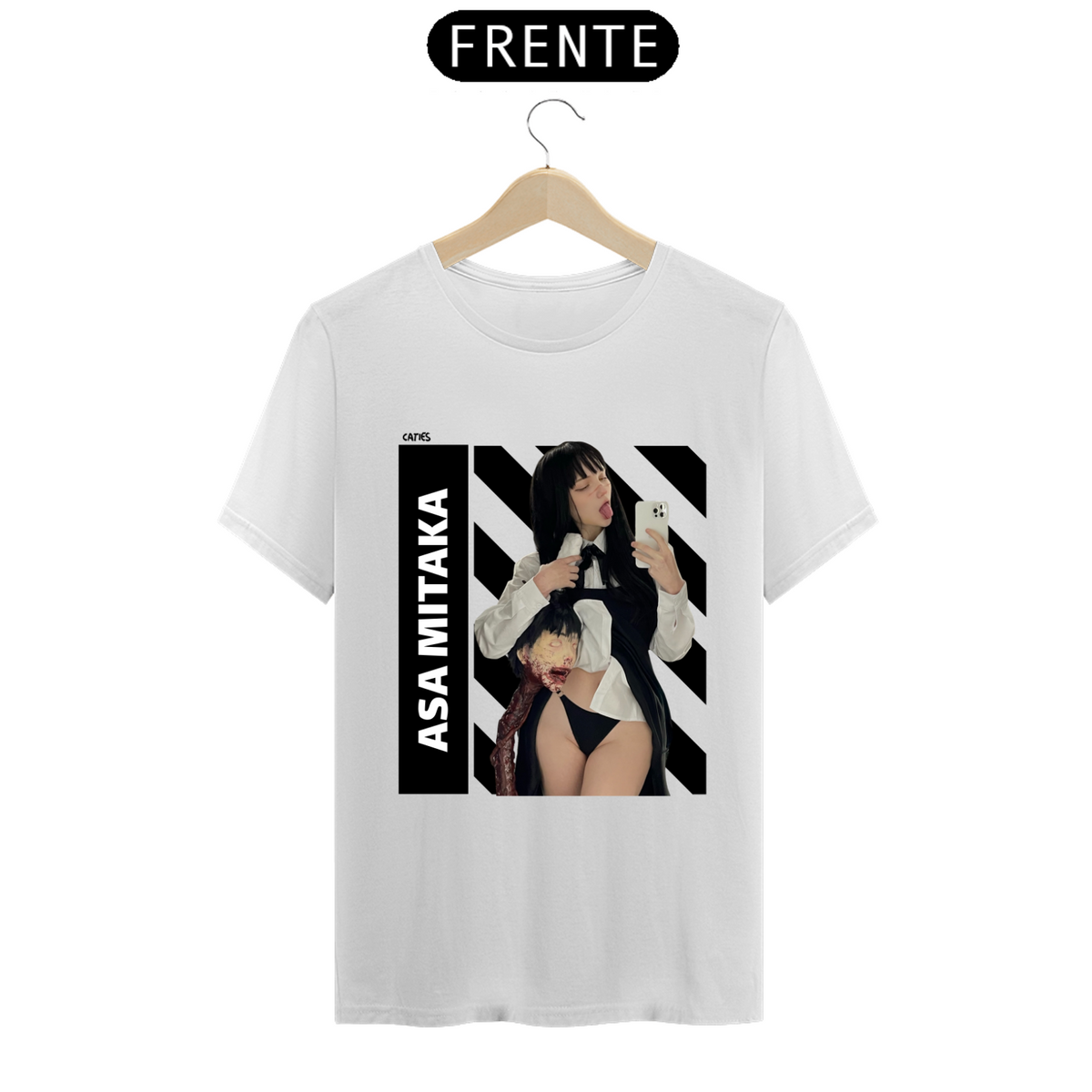 Nome do produto: Camiseta - Caties x Asa Mitaka